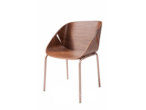 銅色拉絲腳架+木面<br>L540*W580*H760<br>L-SC 010