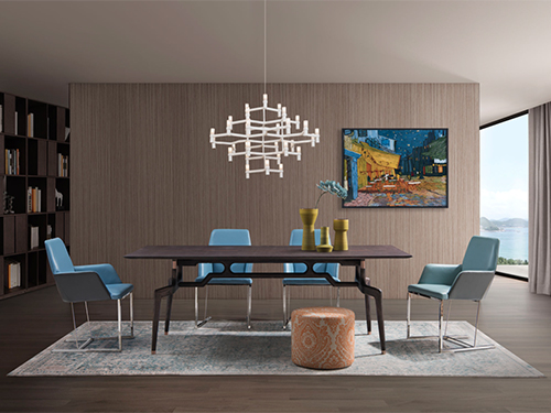 歐洲橡木+黃銅拉絲不銹鋼<br>長L 1800 x 寬W850 x 高H760 <br> L-T 007