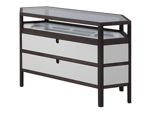 梳妝枱  1 個<br>L1200 * W430 * H740mm<br>L-TEAPOY 018