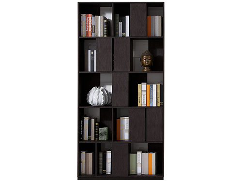 書架 歐洲橡木貼皮<br> L1048   * W250 * H2100   <br>L-C 029