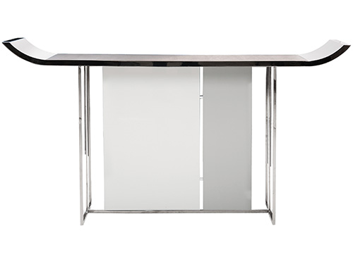 歐洲橡木+不銹鋼+烤漆<br>L1580*W435*H860<br>L-T 011