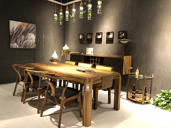 烏金木_雕塑長桌<br>尺寸：2250 x 950 x 730 mm   <br>AF-T-009