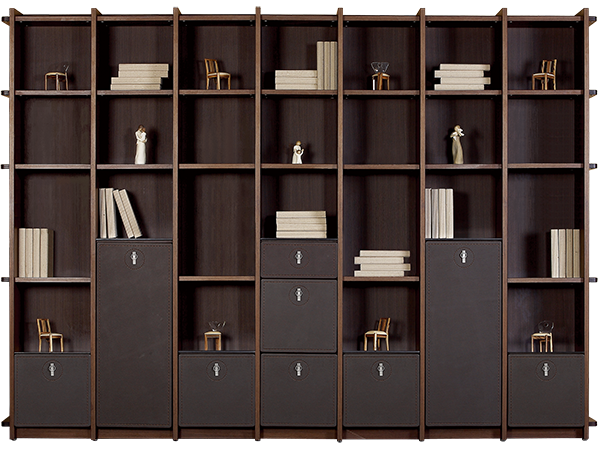 烏金木_雞翅木_牛皮_@大排櫃<br>尺寸：3100 x 360 x 2240 mm<br>AF-C-002