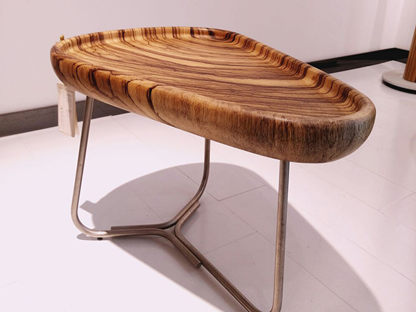 烏金木_不銹鋼_@盆几<br>尺寸：510 x 360 x 350 mm<br>AF-TT-007