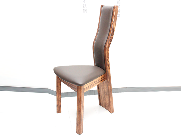 烏金木_牛皮@高背椅<br>尺寸：480 x 550 x 1000 mm<br>AF-S-005