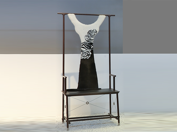 羅娜椅  雞翅木@水貂绒皮<br>限量款，订货需要咨询<br>AF-S-019