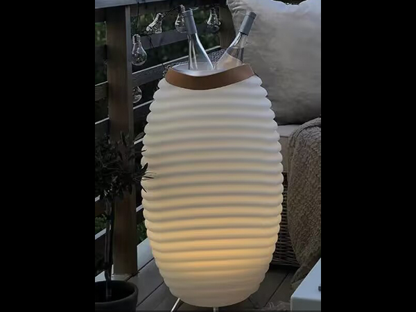 冰桶花盆 藍牙音箱氛圍燈 1 個 <br>直徑240 x H412mm   <br>  IT - 003可播放手機音樂.