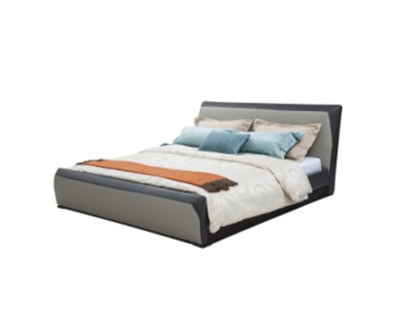 實木框架+意大利小黃牛皮<br> 請注意 價格不包褥床品<br>L2360xW1960xH970mm<br>L-B 017