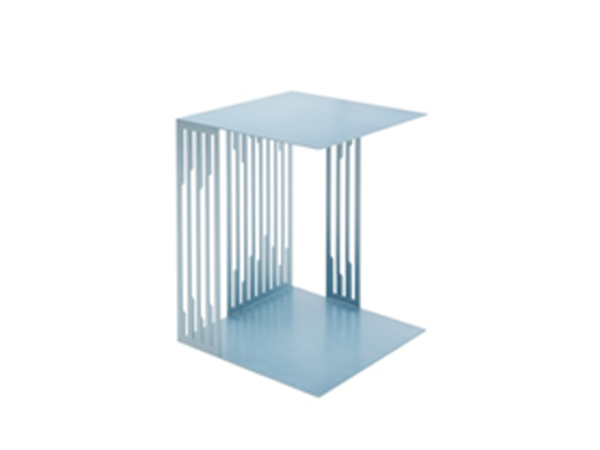 邊機  湖水藍烤漆不銹鋼L430xW430xH560mmP-TEAPOY 003