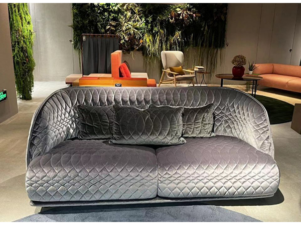 意大利螢光銀沙發  <br>245 x 77 x 40 cm <br>SO 007