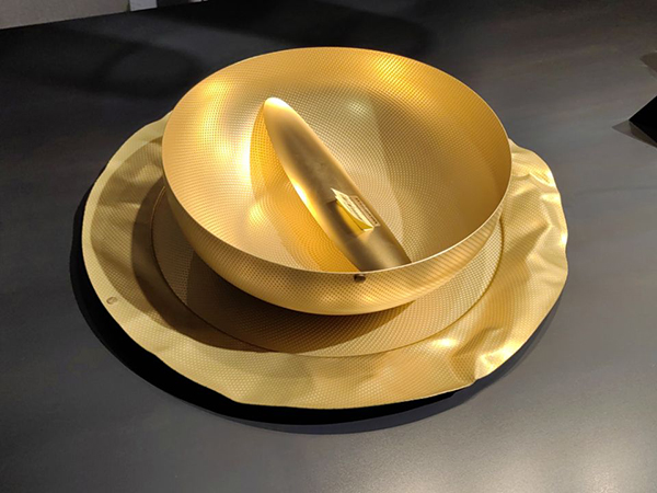 意大利果盆 一套<br>直徑 22 x 5.5 cm h<br>直徑 44 x 3 cm h <br>40 x 17.3 x 4.5 cm<br>SOB 001