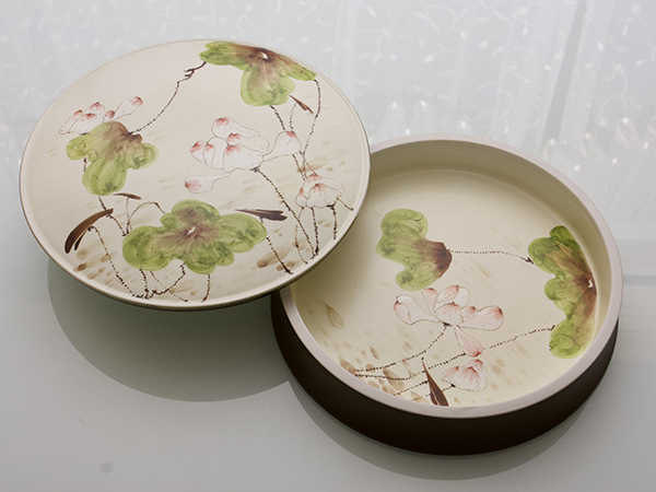 荷中荷、蓮盅蓮<BR>  直徑 250 mm x 57 mmH<BR>  IT-001