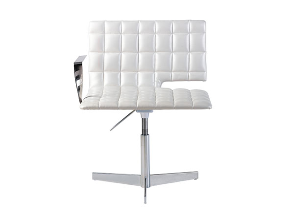 書椅/不銹鋼+真皮<br>	L597xW620xH730mm<br>	L-SC 045