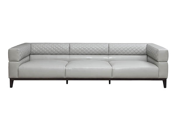 四人位沙發/歐洲橡木+意大利小黃牛皮<br>L2766 x W900 x H730<br>L-S 041