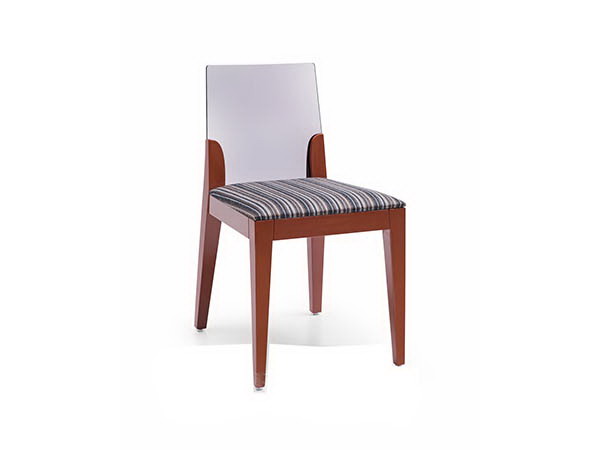 餐椅/烤漆+橡木+亞克力<br>L460xW480xH800mm<br>	L-SC 052