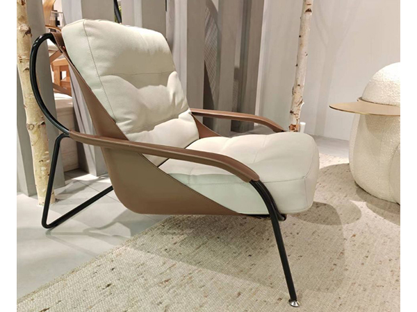 生態皮+硬皮休閒椅 <BR>730*960*815 <BR> (420)440mm<BR>PFC 003