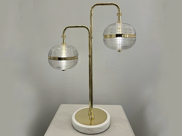 合金 + 手工玻璃 + 大理石<BR>L400 x W200 x H580<BR>CM - L - 009