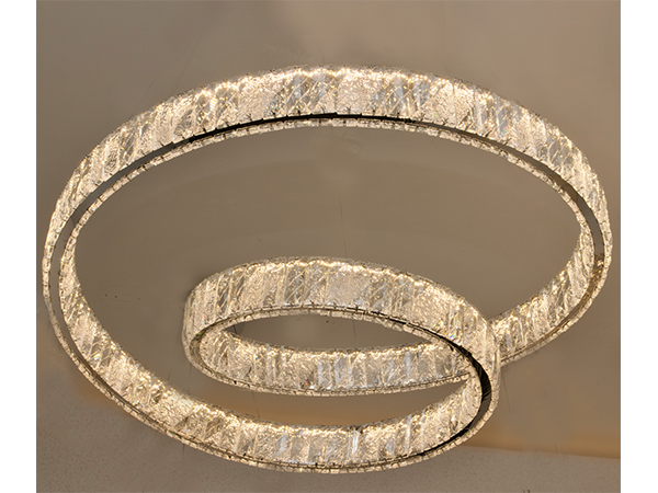 不銹鋼 +  雕刻面水晶<BR>D820 + 480 x H500  <BR>  CM - L - 023	