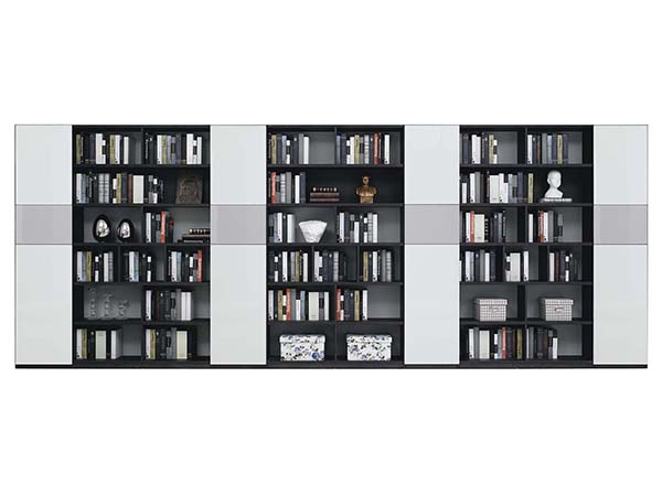 超大書櫃/橡木+烤漆<br>L5602xW316xH2135mm<br>L-C 039